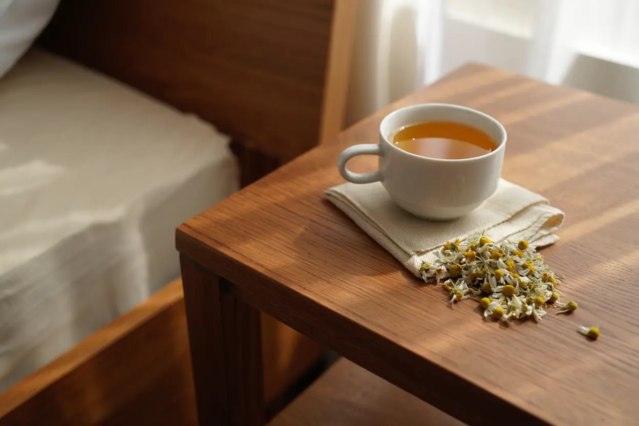 Infusion de camomille pour le sommeil