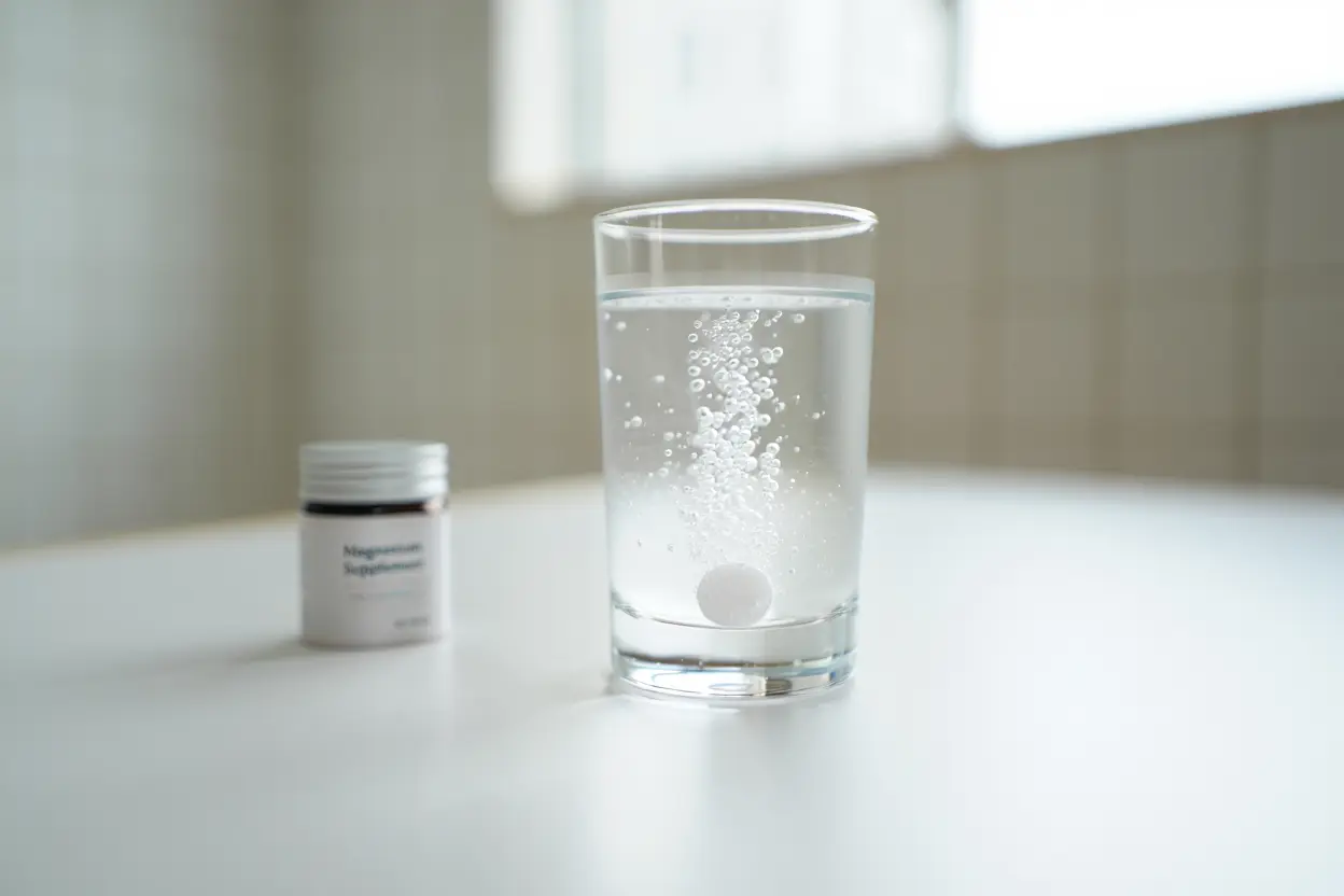 Magnésium citrate effervescent