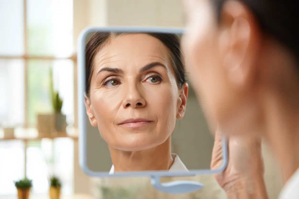 Rides atténuées et peau ferme