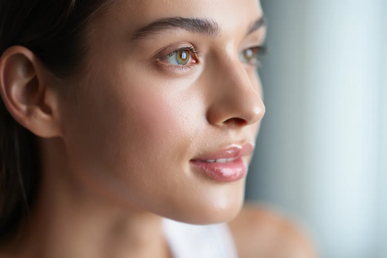 Peau éclatante avec glow naturel